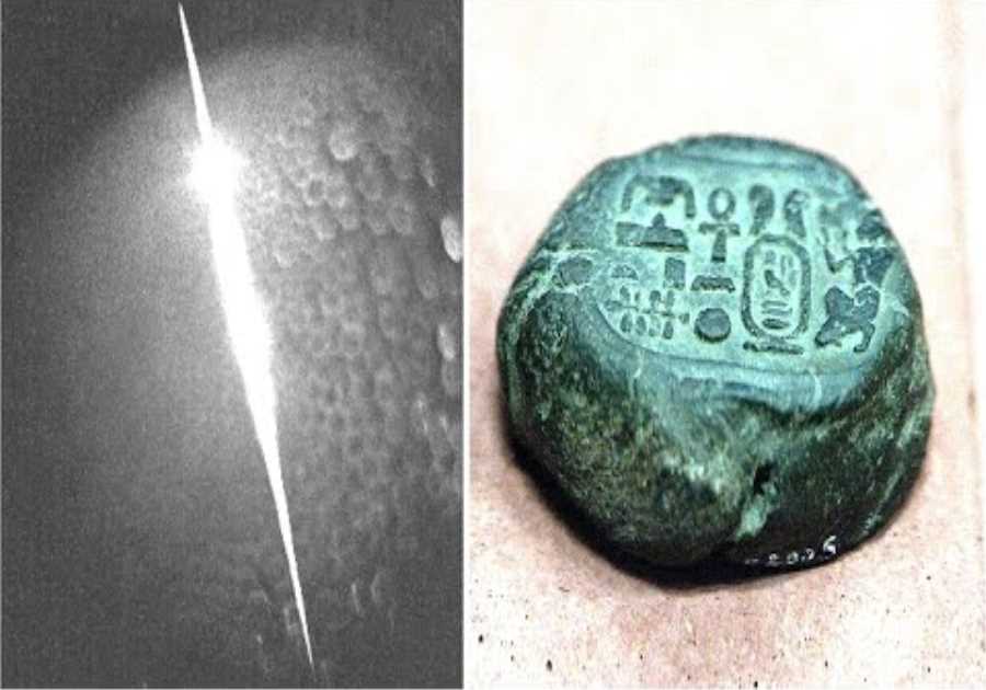 In 1908 A Man Found A Meteorite On His Farm That Had Strange Hieroglyphic Markings On It