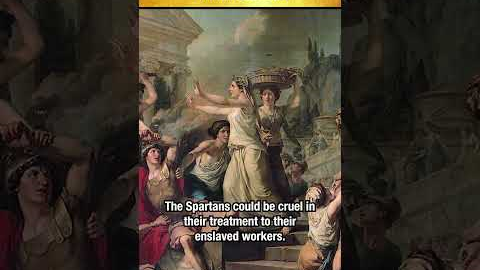 Why the Spartans Were Cruel to Helots