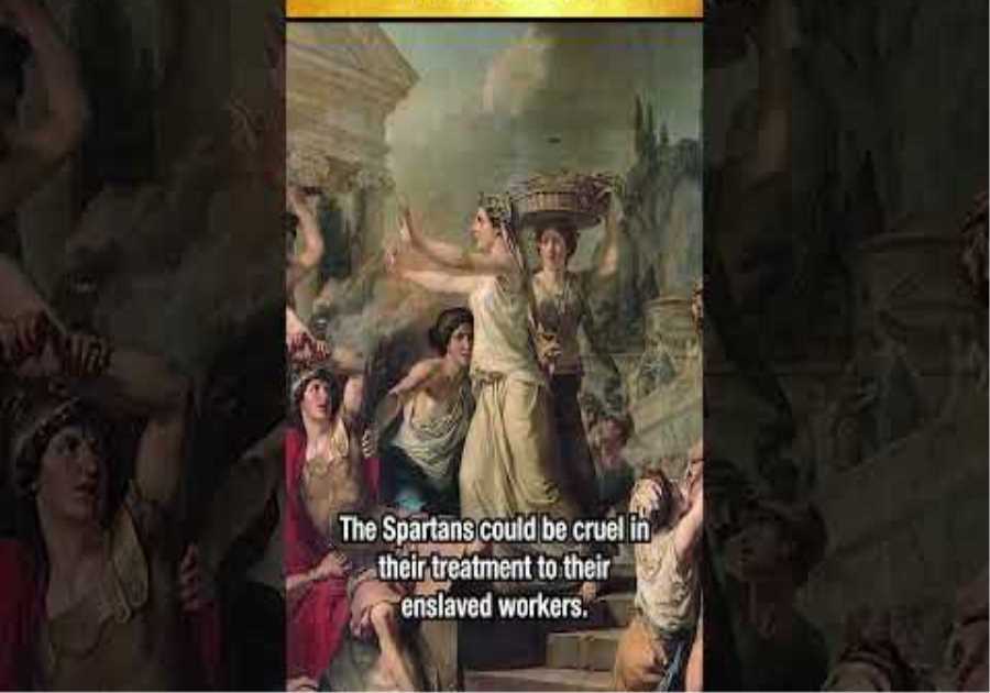 Why the Spartans Were Cruel to Helots