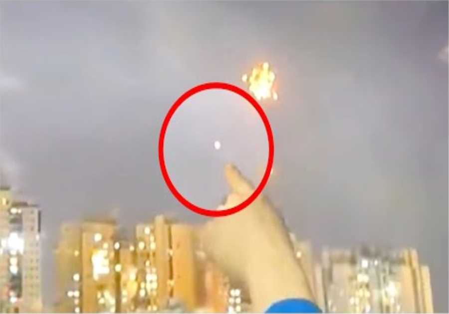 This Man Just Noticed Something In Gaza Following This Rocket But Can't Explain What Happened Next
