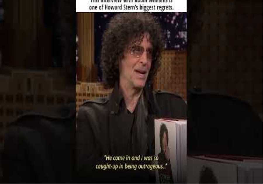 This Interview With Robin Williams Is One of Howard Stern's Biggest Regrets