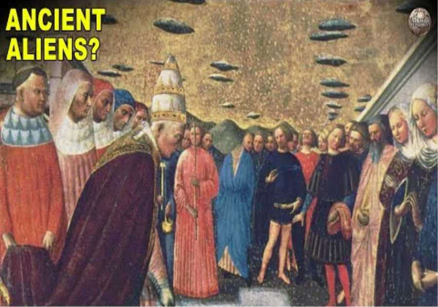 Classical Paintings That Appear To Contain UFOs