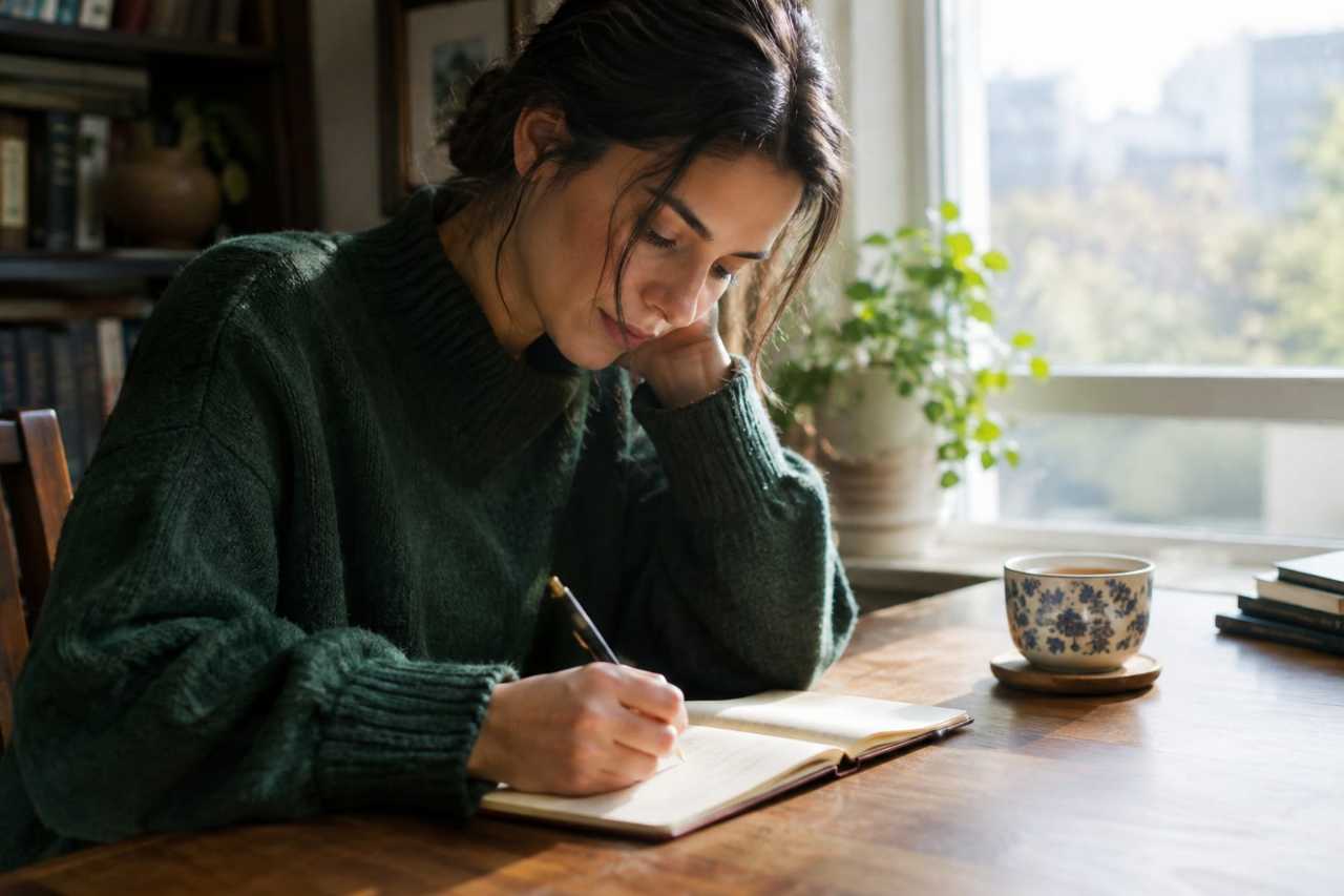 Journaling can help process difficult emotions