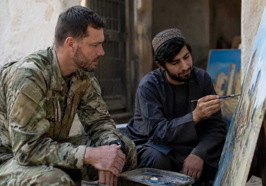 An Army Veteran, An Afghan Artist, And A Friendship Neither Expected